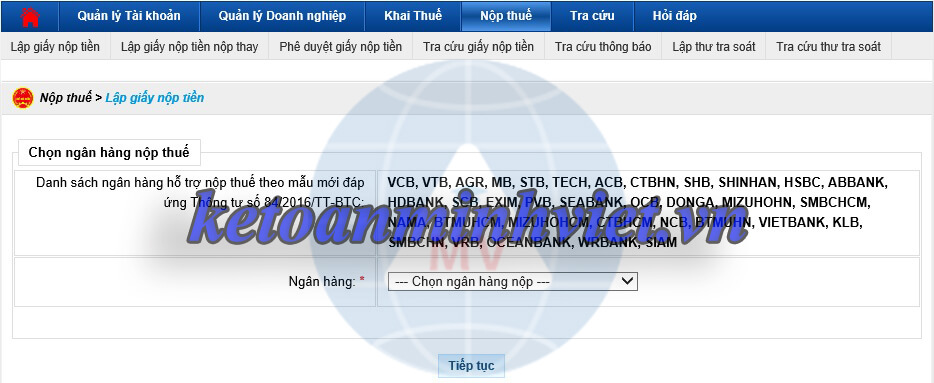 lỗi đăng nhập nhantokhai.gdt.gov.vn