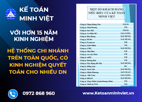 dịch vụ kế toán thuế tại quận Tân Bình
