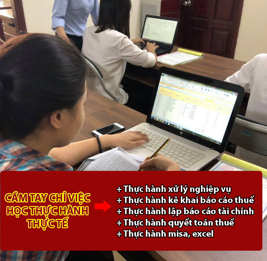 học kế toán tại long biên